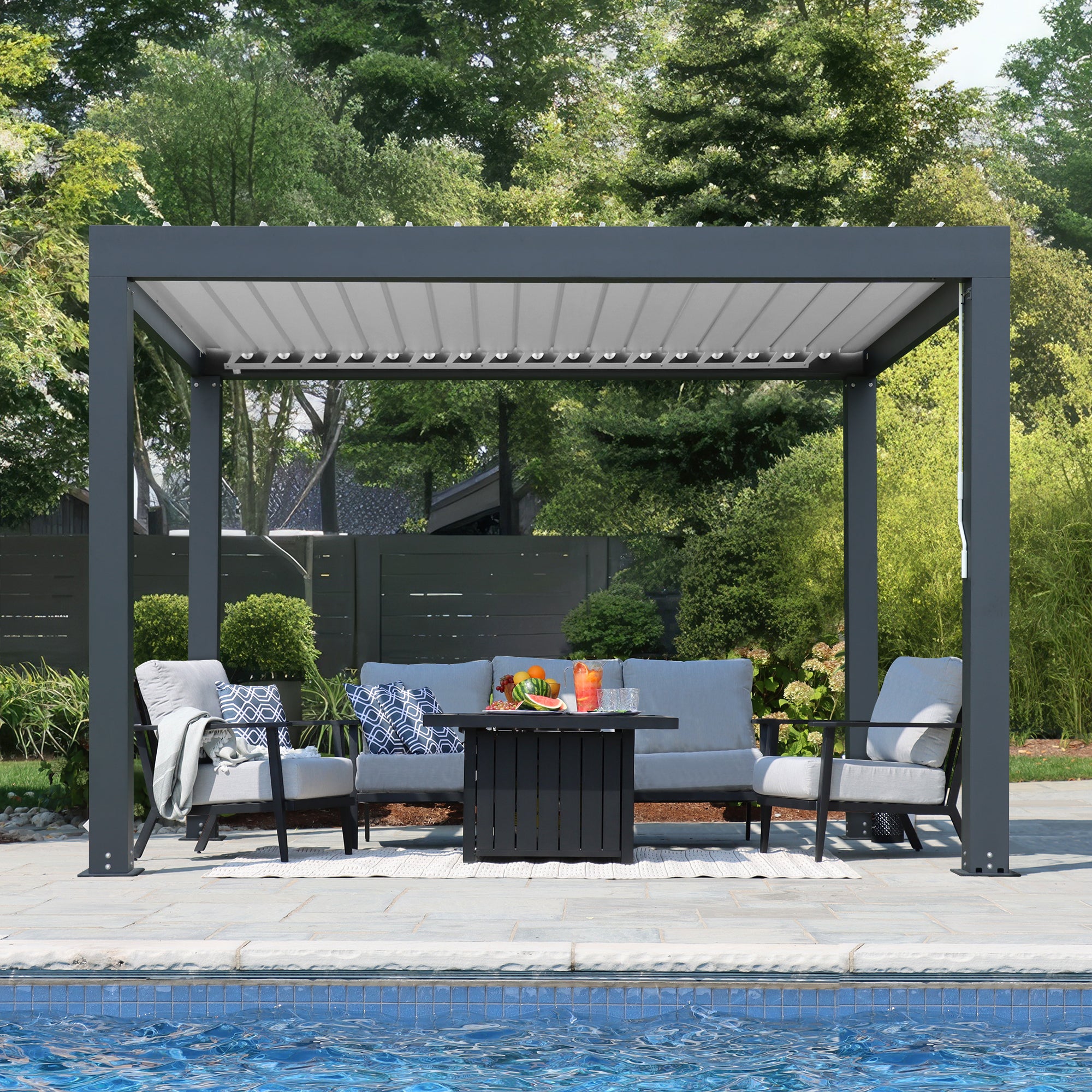 Aluminum Louvered Room Series (Assembly Included)
