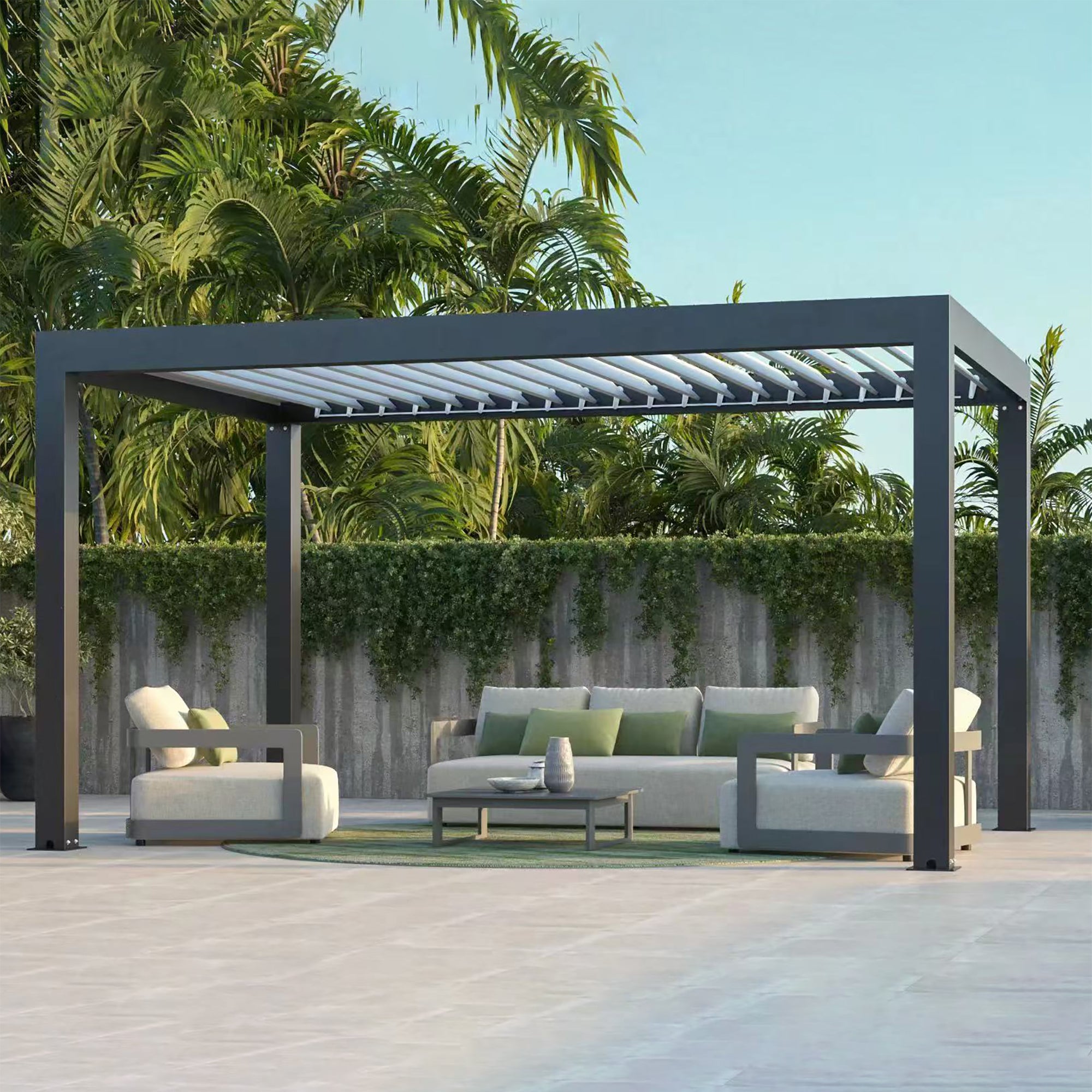 Aluminum Louvered Room Series (Assembly Included)