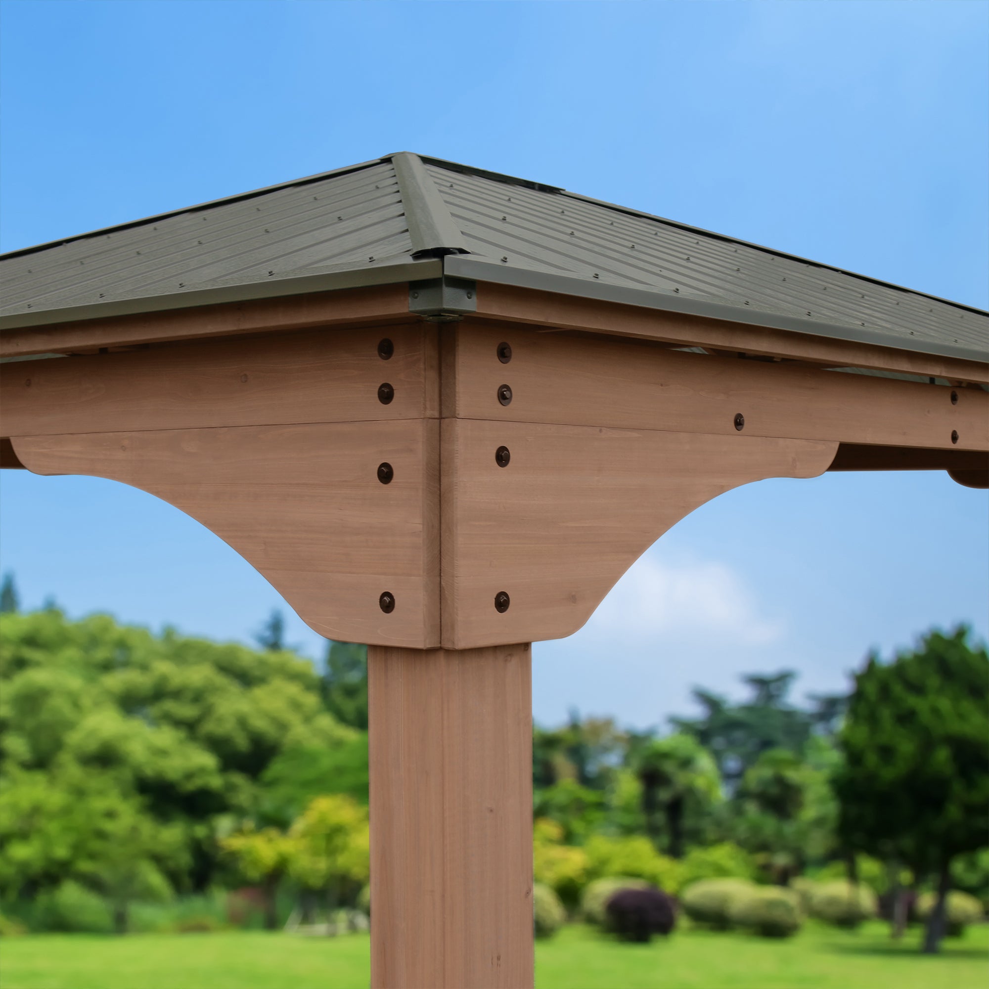 12' x 14' Grand Gazebo with Mesh (Assembly Included)